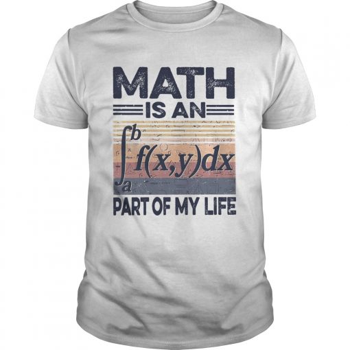 Math Is An Part Of My Life Vintage Unisex 510x510 1