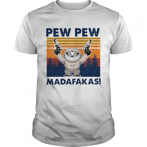Sloth Pew Pew Madafakas Vintage Unisex 510x510 1