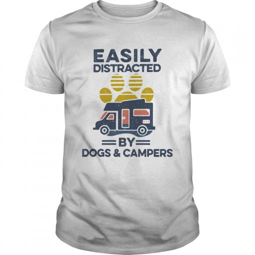 Easily Distracted By Dogs And Campers Footprint Vintage Retro Unisex 510x510 1