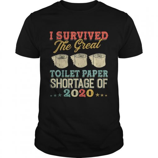 I Survived The Great Toilet Paper Shortage Of 2020 Stars Unisex 510x510 1
