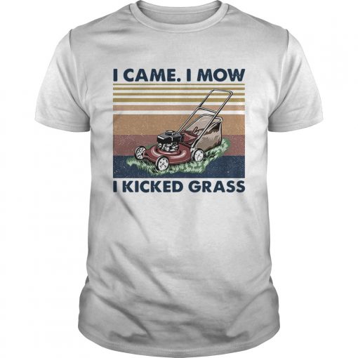 Lawn Mower I Came I Mow I Kicked Grass Vintage Unisex 510x510 1