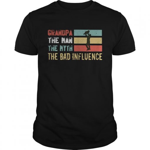 Grandpa The Man The Myth The Bad Influence Happy Fathers Day Vintage Unisex 510x510 1