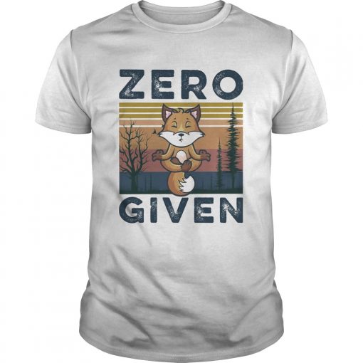 Fox Yoga Zero Given Vintage Retro Unisex 510x510 1