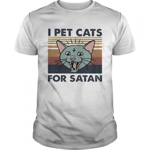 I Pet Cats For Satan Vintage Retro Unisex 510x510 1