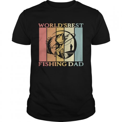 Worlds Best Fishing Dad Happy Fathers Day Vintage Retro Unisex 510x510 1