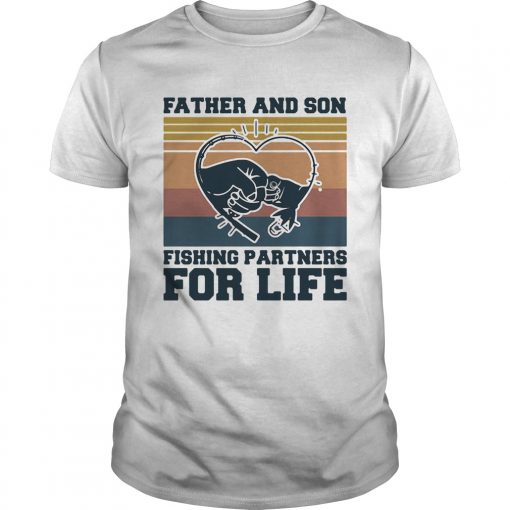 Father And Son Fishing Partners For Life Hand Heart Vintage Unisex 510x510 1