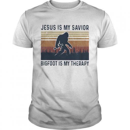 Jesus Is My Savior Bigfoot Is My Therapy Vintage Unisex 510x510 1