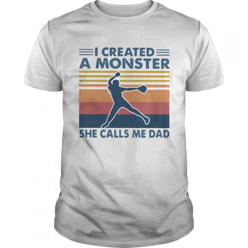 I Created A Monster She Calls Me Dad Vintage Unisex 510x510 1