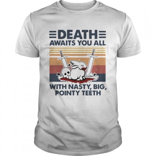 Death Awaits You All With Nasty Big Pointy Teeth Rabbit Skull Vintage Unisex 510x510 1