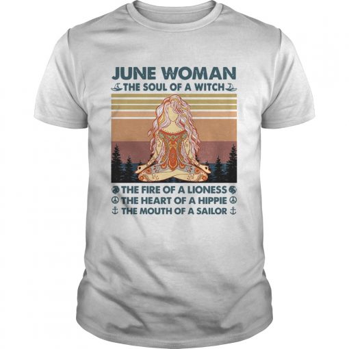 June Woman The Soul Of A Witch The Fire Of A Lioness Yoga Vintage Unisex 510x510 1