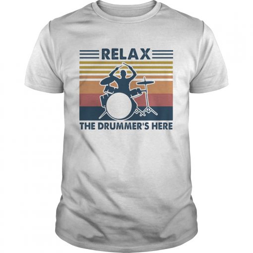 Relax The Drummers Here Vintage Unisex 510x510 1