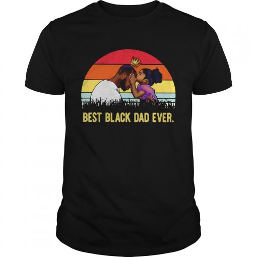 Best Black Dad Ever Sunset Vintage Unisex 510x510 1