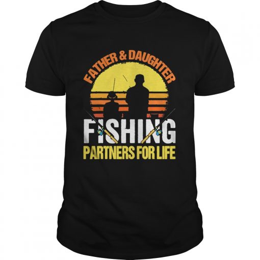 Father Daughter Fishing Partners For Life Vintage Unisex 510x510 1