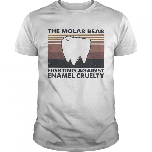 The Molar Bear Fighting Against Enamel Cruelty Vintage Unisex 510x510 1