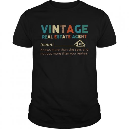 Vintage Real Estate Agent Define Knows More Than Unisex 510x510 1