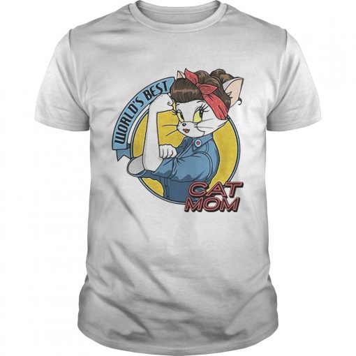 Worlds Best Cat Mom Strong Woman Vintage Unisex 510x510 1