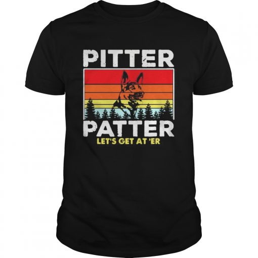 German Shepherd Pitter Patter Lets Get Ater Vintage Unisex 510x510 1