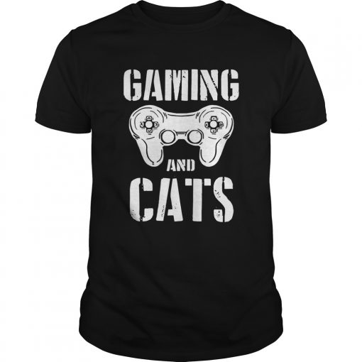 Gaming And Cats Game Control Vintage Video Game Player Unisex 510x510 1