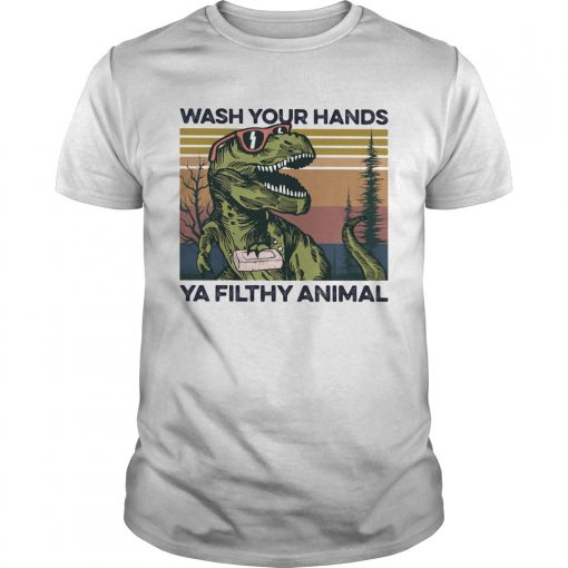 Dinosaur Wash Your Hands Ya Filthy Animal Vintage Unisex 510x510 1