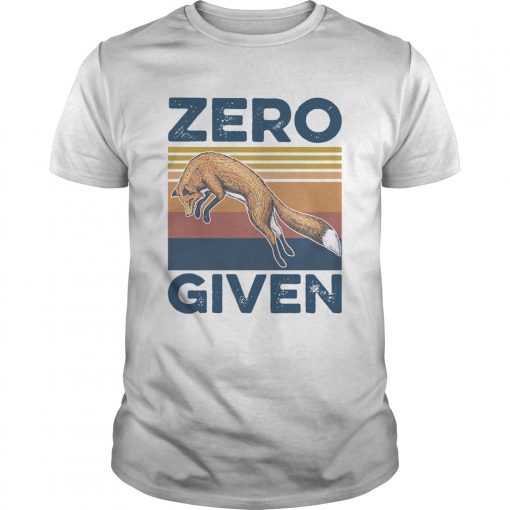 Vintage Red Fox Zero Given Unisex 510x510 1
