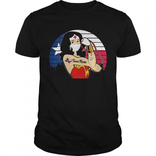 Wonder Woman Tattoos Texas Nurse Vintage Covid19 Unisex 510x510 1