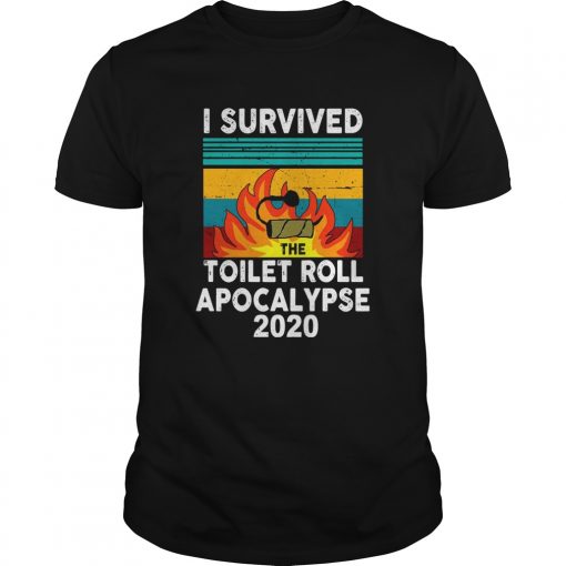 I Survived The Fire Toilet Paper Apocalypse 2020 Vintage Unisex 510x510 1