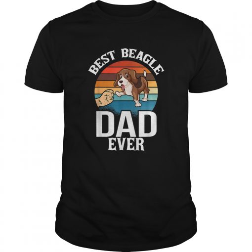 Best Dog Dad Ever Beagle Vintage Dog Lovers Unisex 510x510 1