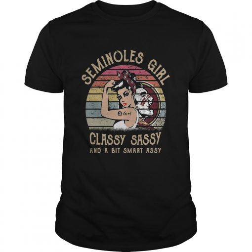 Florida State Seminoles Girl Classy Sassy And A Bit Smart Assy Vintage Unisex 510x510 1