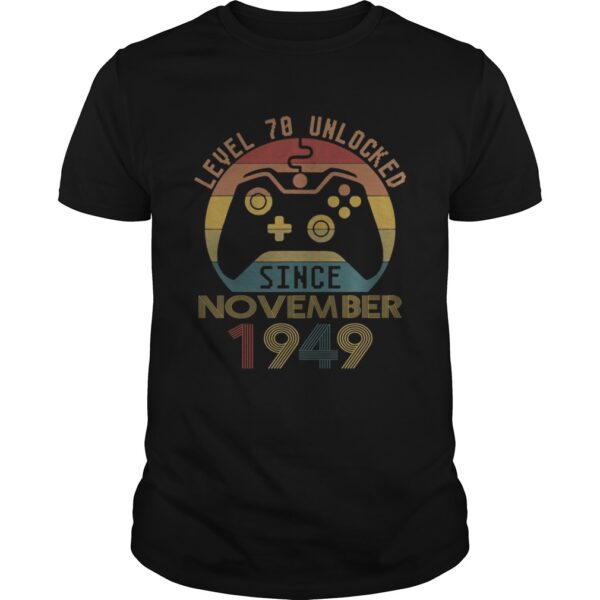 1572842266level 70 Unlocked Since November 1949 Vintage Unisex