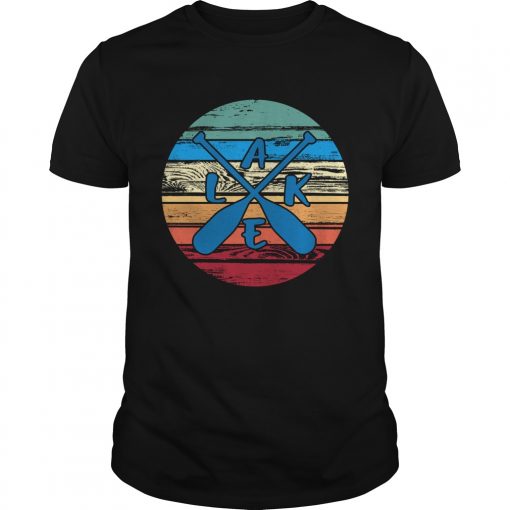 Lake Paddles Funny Summer Holiday Vacation Vintage Shirt Unisex 510x510 1