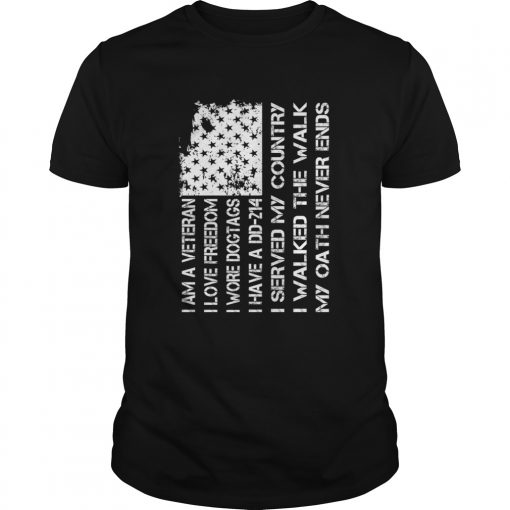 American Veteran Love Freedom Wore Dogtags Have A Dd214 Proud Shirt Unisex 510x510 1