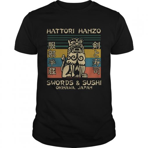 Hattori Hanzo Swords And Sushi Okinawa Japan Vintage Unisex 510x510 1