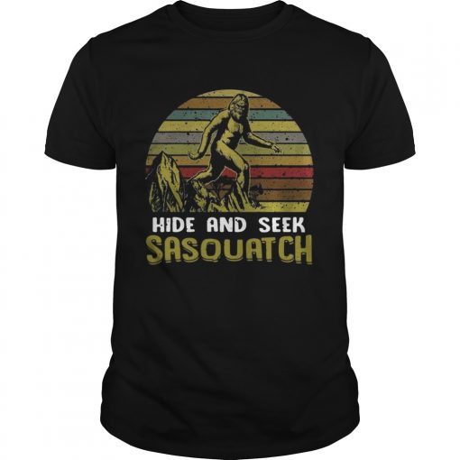 Bigfoot Hide And Seek Sasquatch Vintage Shirt 510x510 1