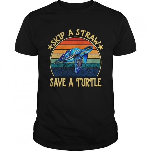 Skip A Straw Save A Turtle Vintage Unisex 510x510 1