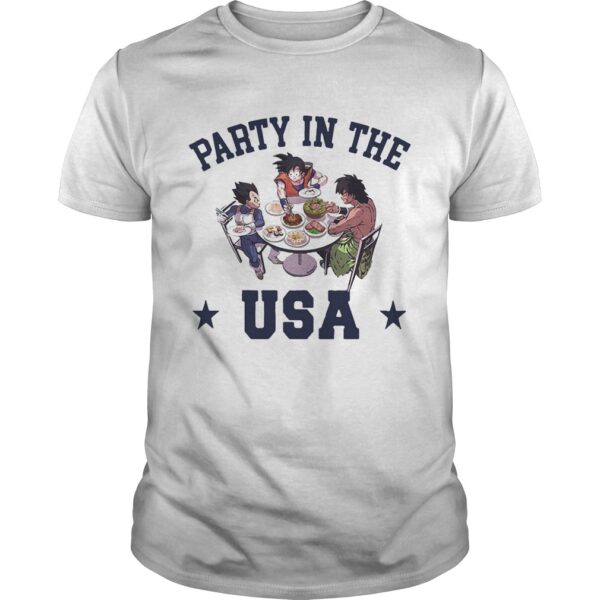 Dragon Ball Characters Party In The Usa Unisex