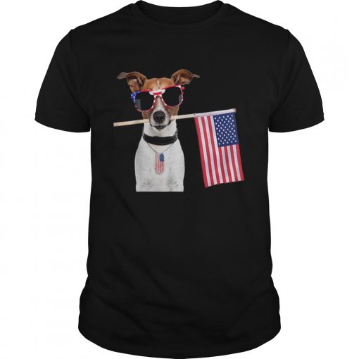 4th Of July American Flag Jack Russel Terrier Dog Tags Shirt Unisex 510x510 1