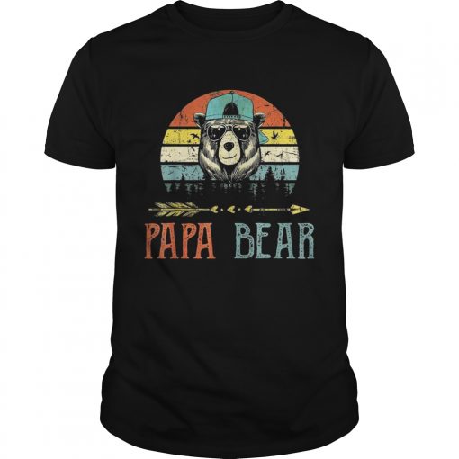 Papa Bear Vintage Sunset Unisex 510x510 1