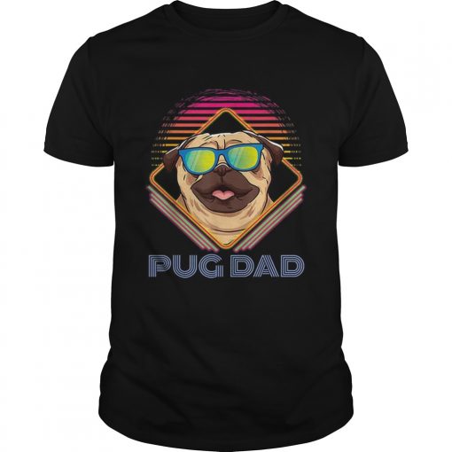 Pug Dad Father Day Vintage Unisex 510x510 1