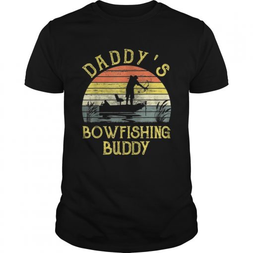 Daddys Bowfishing Buddy Father Day Vintage Unisex 510x510 1