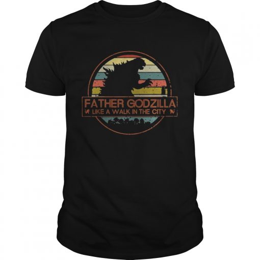 Father Godzilla Like A Walk In The City Vintage Unisex 510x510 1
