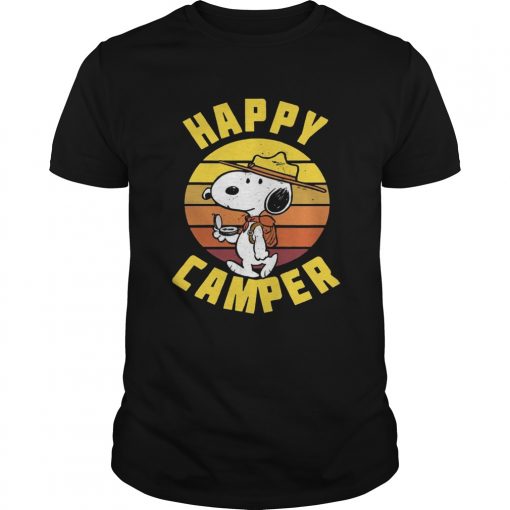 Vintage Peanuts Snoopy Happy Camper Shirt Unisex 510x510 1