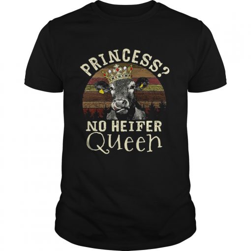 Cow Princess No Queen Vintage Sunset Unisex 510x510 1