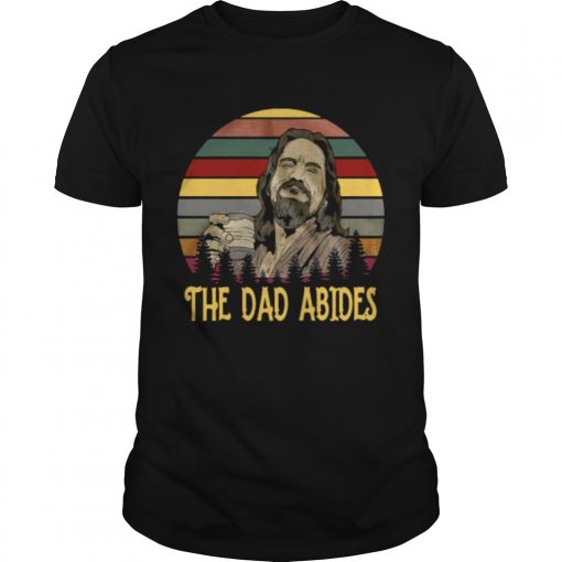 Vintage Big Lebowski The Dad Abides Unisex Shirt 510x510 1