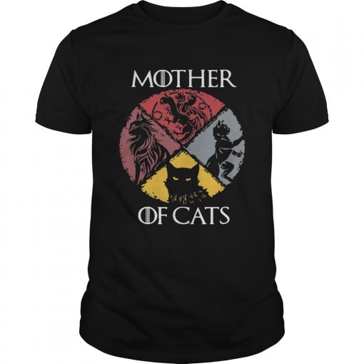 Mother Of Cats Vintage Game Of Thrones Unisex Shirt 510x510 1