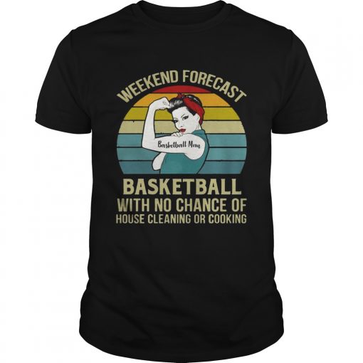 Basketball Mom Weekend Forecast With No Change Vintage Unisex Shirt 510x510 1