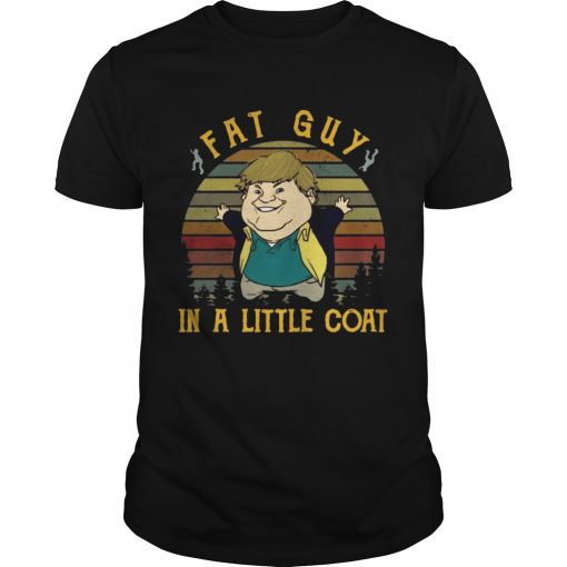 Unisex Vintage Fat Guy In A Little Coat Tommy Boy Sunset Shirt 510x510 1
