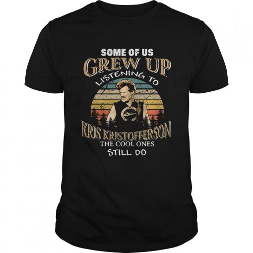Some Of Us Grew Up Listening To Kris Kristofferson He Cool Ones Still Do Retro Guys Tee 510x510 1