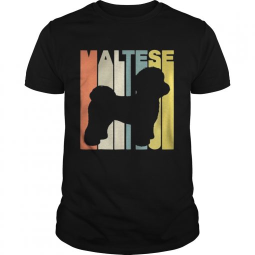 Vintage Retro Maltese Silhouette Unisex 510x510 1