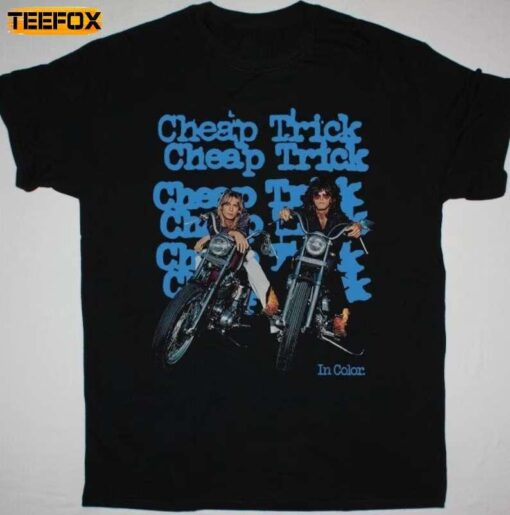 Cheap Trick In Color Rock Band Short Sleeve T Shirt 1 Gzdt 510x515 1