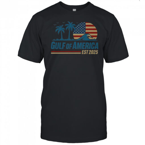 Gulf Of America Est 2025 Retro Vintage Beach Wave T Shirt Mens T Shirt J3d04j 510x510 1